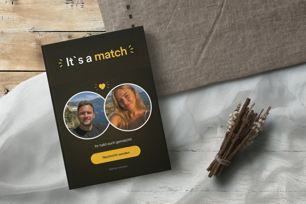 Bumble Chat als Dating Buch gedruckt 1